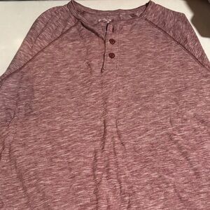 Urban Pipeline Burgundy Henley